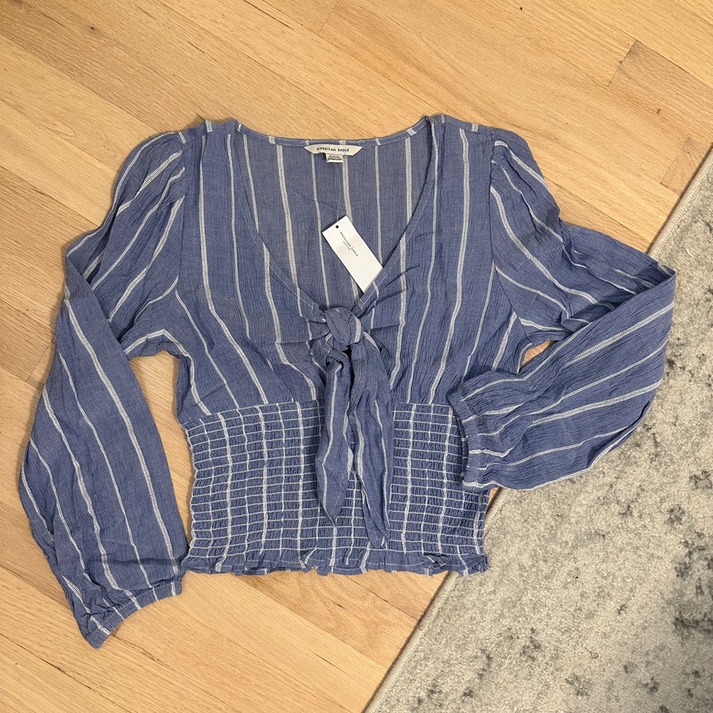 American Eagle Tie Top